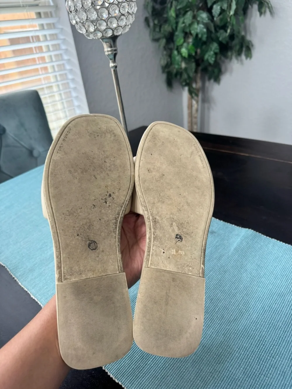 Tory Burch Double T Sport Sandals size 10 - Picture 6 of 6